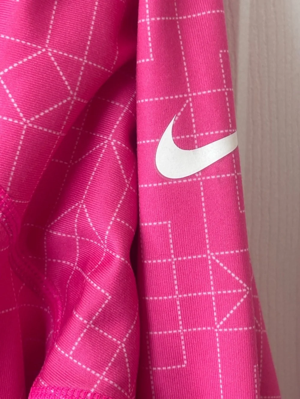 Nike Pro Pink Long Sleeve Dri Fit